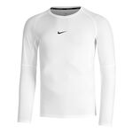 Nike Kläder Nike Dri-Fit Pro Tight Fitness Långärmat Herrar-Vit,Svart