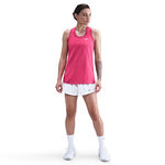 Nike Kläder Nike Dri-Fit Regular Racerback Linne Damer - berry, vit