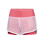 BIDI BADU Kläder BIDI BADU Efia Tech (2in1) Shorts Damer-Korall,Vit