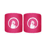 Quiet Please Tenniskläder Quiet Please Short Svettband 2-pack-Pink