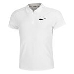 Nike Kläder Nike Dri-Fit Court Advantage Polo Herrar-Vit,Guld