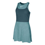 Nike Kläder Nike Court Dri-Fit Slam Klänning Damer-Petrol