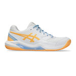 ASICS Padelskor ASICS Gel-Dedicate 8 Padelsko Damer-Vit,Orange