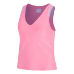 Lucky in Love Kläder Lucky in Love Shimmer V-Neck Linne Damer-Rosa
