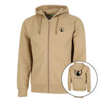 Quiet Please Kläder Quiet Please Wild Tonal Zip Sweat-jacka Herrar-Beige