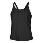 Nike Kläder Nike One Classic Dri-Fit Strappy Linne Damer-Svart