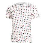 Quiet Please Kläder Quiet Please New York Statement T-shirt Herrar - vit, flerfärgad
