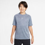 Nike Tenniskläder Nike Dri-Fit Multi Heather T-shirt Barn-Blågrå