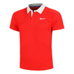 Nike Kläder Nike Court Dri-Fit Advantage Slam Polo Herrar-Röd,Vit