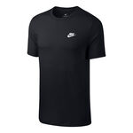 Nike Kl&auml;der Nike Sportswear Club T-shirt Herrar - svart, vit