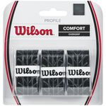 Wilson &Ouml;verlindor Wilson Profile Overgrip 3-pack-Svart