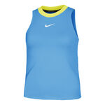 Nike Kläder Nike Court Dri-Fit Advantage Linne Damer - ljusblå, 