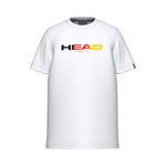 HEAD Kl&auml;der HEAD DTB Rainbow T-shirt Barn-vit