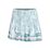 Long Borderline Smocked Skirt