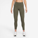 Nike Kläder Nike Dri-FIT One High Rise 7/8 Tights Damer-oliv