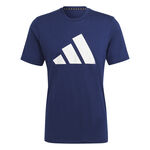 adidas Kläder adidas Training Essential Feel Ready Logo T-shirt Herrar-Mörkblå,Vit