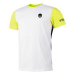 Hydrogen Kläder Hydrogen Tech Team T-shirt Herrar-Vit,Gul