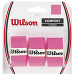 Wilson Överlindor Wilson Pro Overgrip 3-pack-Pink