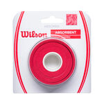Wilson Överlindor Wilson Dry 3-pack-Röd