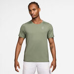 Nike Tenniskläder Nike Court Dri-FIT Advantage T-shirt Herrar-oliv