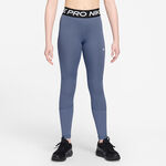 Nike Kläder Nike Pro Tights Flickor - blågrå, svart