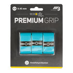 Tennis-Point Överlindor Tennis-Point Premium Grip 3-pack-Blå