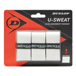 Dunlop Överlindor Dunlop U-Sweat 3-pack-Vit