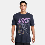 Nike Kläder Nike Court T-shirt Herrar-Mörkblå,Syrén