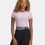Under Armour Kläder Under Armour Rival Rib T-shirt Damer-Pink