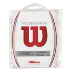 Wilson Överlindor Wilson Pro Overgrip Sensation 12-pack-Vit