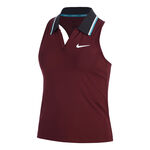Nike Kläder Nike Court Dri-FIT Slam Linne Damer-Mörkröd