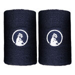 Quiet Please Tenniskläder Quiet Please Long Svettband 2-pack-Mörkblå