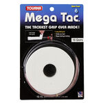 Tourna Överlindor Tourna Mega Tac 10-pack-Vit